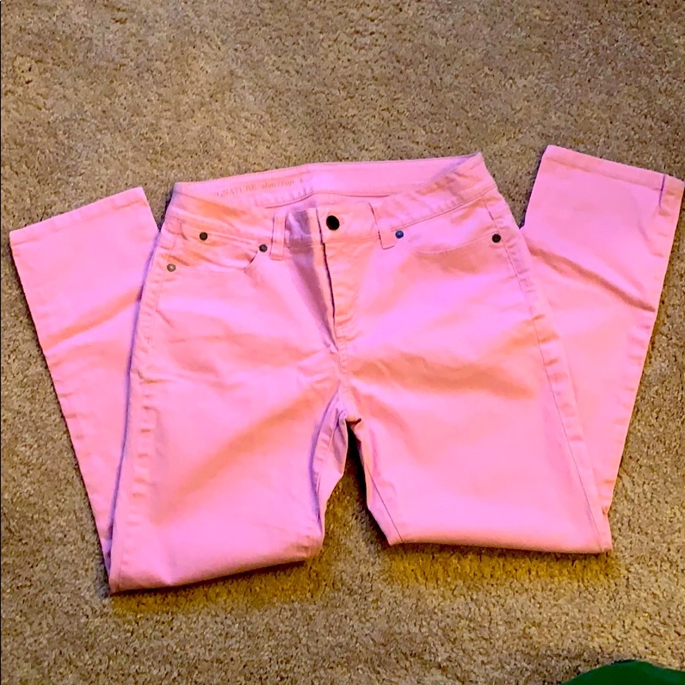 Talbots Signature Slim Crop Jeans